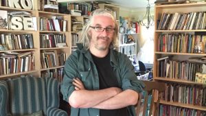 Photo of Rob McClennan, organizer of the Ottawa Small Press Book Fair 2022