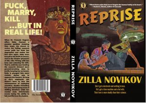 Back and front cover of Zilla Novikov's Reprise